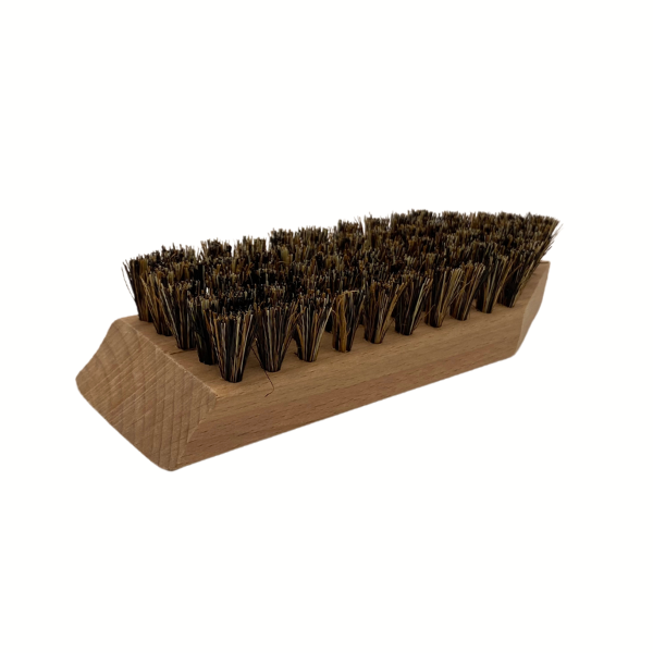 Schuhschmutzbürste, harte Pflanzenfaser Union