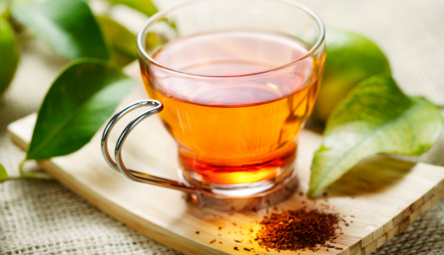 Rooibos- und Honigbuschtee
